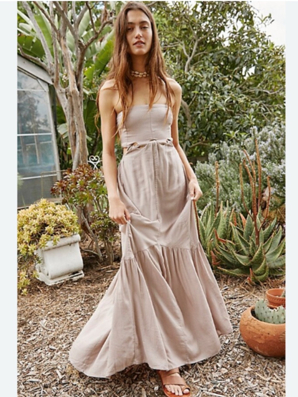 Free People Beaming Maxi Dress